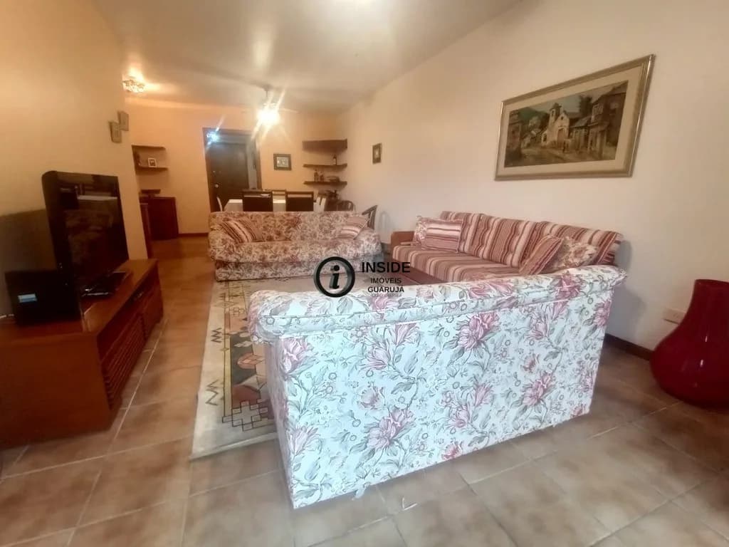 Apartamento 3 quartos e 2 vagas 200m do mar - Apartamento em Enseada SP