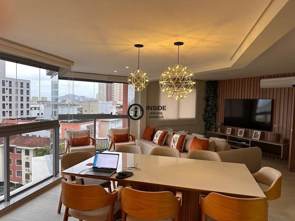 Apartamento 3 quartos lazer completo na enseada - Apartamento em Enseada SP