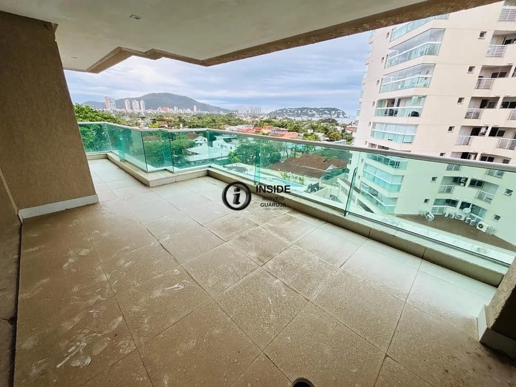 Apartamento 3 suítes com varanda gourmet - Apartamento em Enseada SP