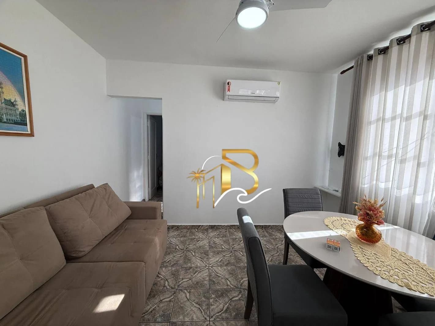 Apartamento com 1 dormitório à venda, 49 m² por R$ 350.000,00 - Tombo - Guarujá/SP - Apartamento em Tombo SP