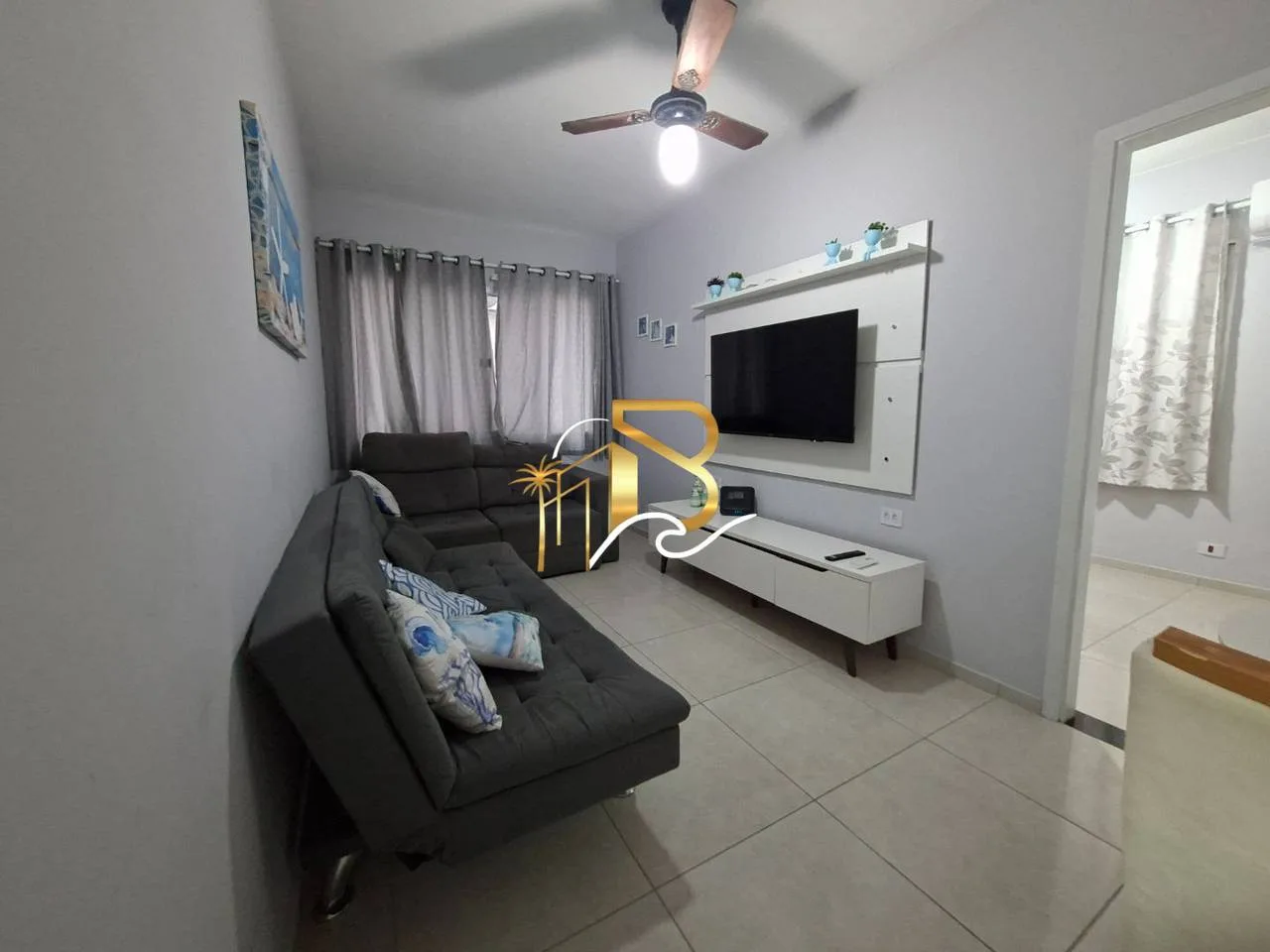 Apartamento com 1 dormitório à venda, 55 m² por R$ 270.000 - Enseada - Guarujá/SP - Apartamento em Enseada SP