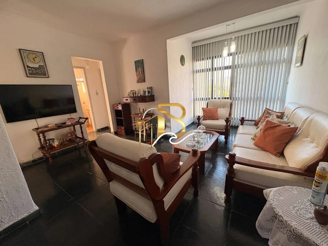 Apartamento com 1 dormitório à venda, 90 m² por R$ 450.000 - Astúrias - Guarujá/SP - Apartamento em Astúrias SP