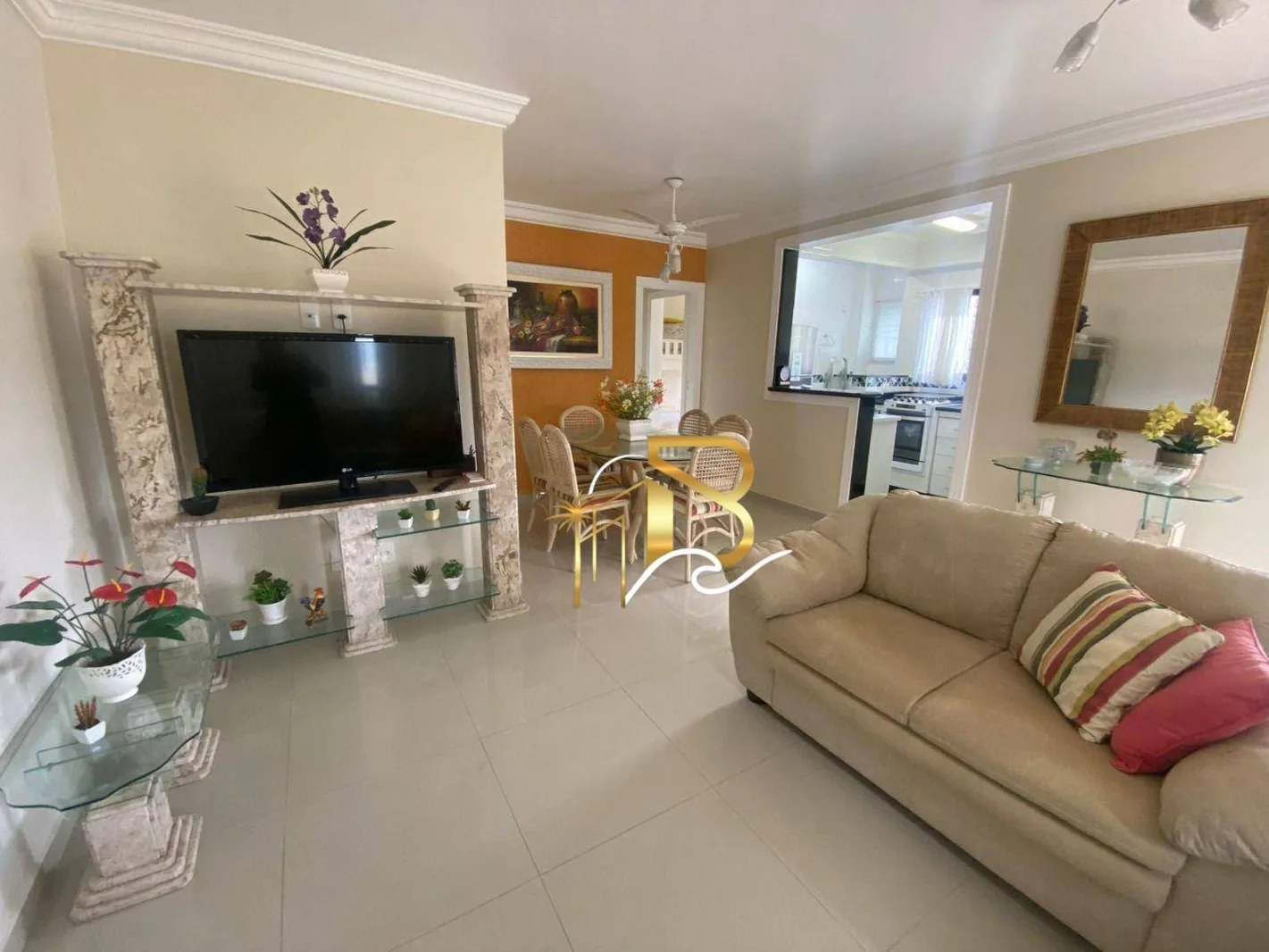 Apartamento com 2 dormitórios à venda, 110 m² por R$ 600.000,00 - Enseada - Guarujá/SP - Apartamento em Enseada SP