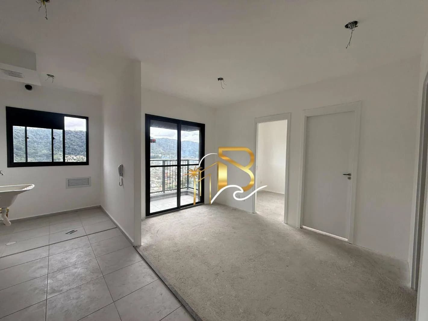 Apartamento com 2 dormitórios à venda, 47 m² por R$ 399.000 - Enseada - Guarujá/SP - Apartamento em Enseada SP