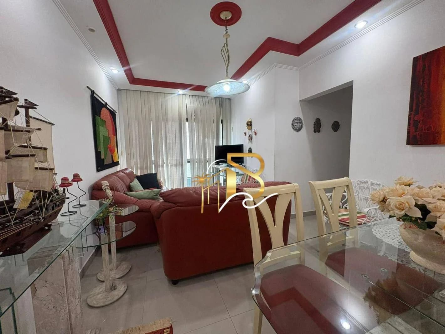 Apartamento com 2 dormitórios à venda, 60 m² por R$ 450.000,00 - Enseada - Guarujá/SP - Apartamento em Enseada SP