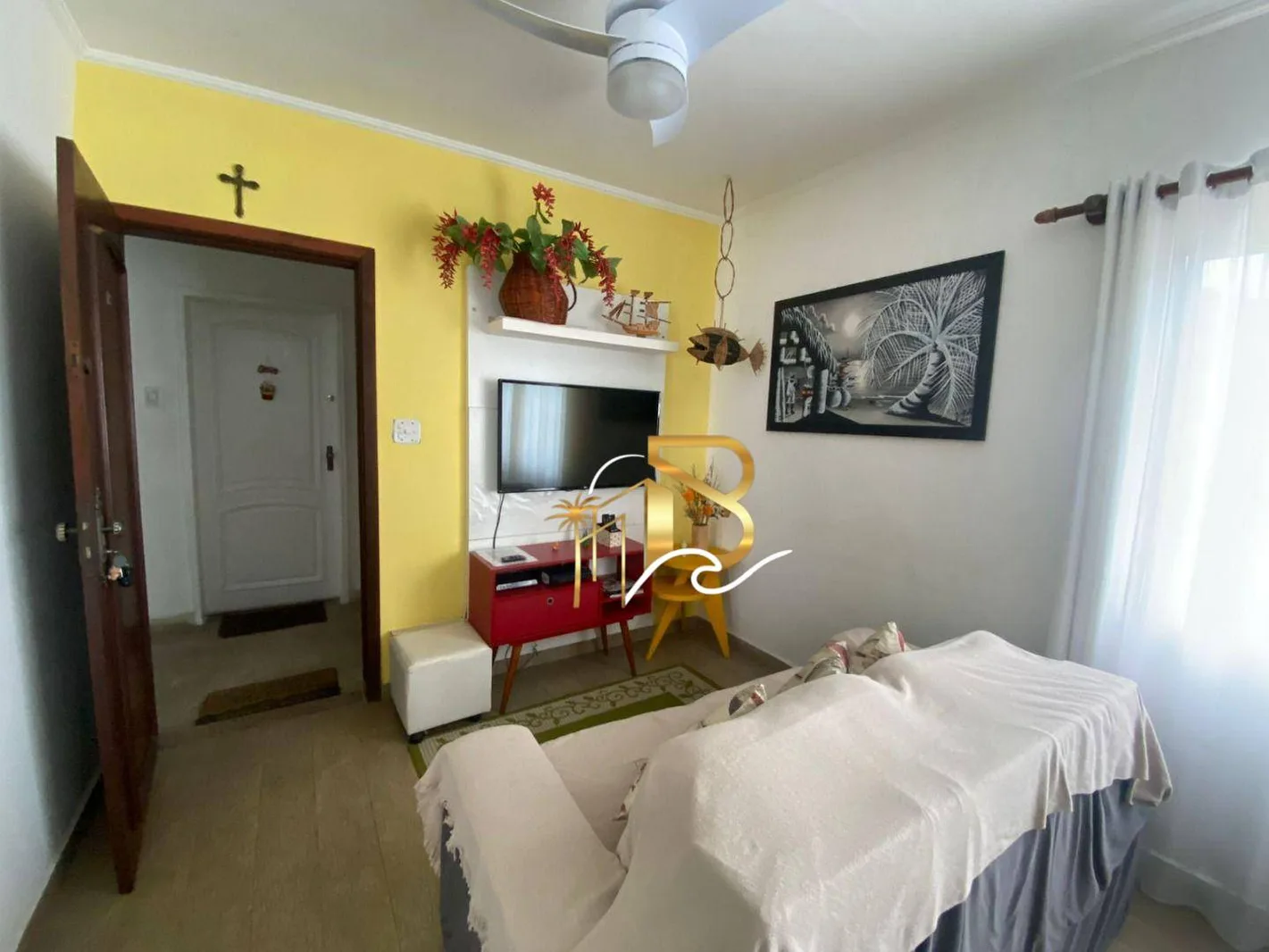 Apartamento com 2 dormitórios à venda, 62 m² por R$ 350.000,00 - Enseada - Guarujá/SP - Apartamento em Enseada SP