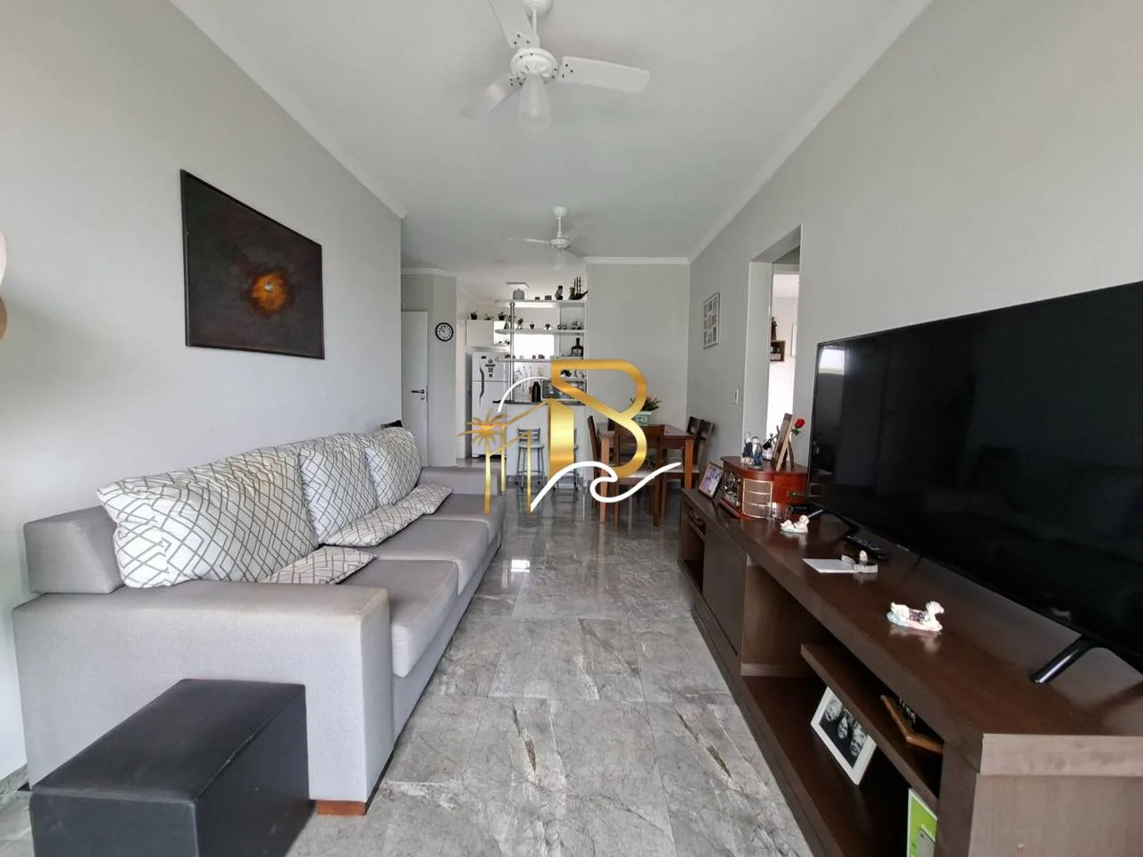 Apartamento com 2 dormitórios à venda, 65 m² por R$ 380.000 - Enseada - Guarujá/SP - Apartamento em Enseada SP