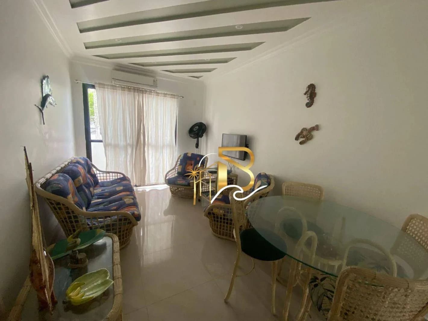 Apartamento com 2 dormitórios à venda, 65 m² por R$ 420.000 - Enseada - Guarujá/SP - Apartamento em Enseada SP
