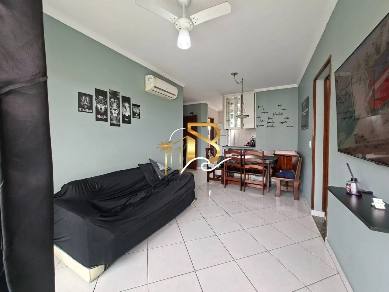 Apartamento com 2 dormitórios à venda, 65 m² por R$ 455.800 - Enseada - Guarujá/SP - Apartamento em Enseada SP
