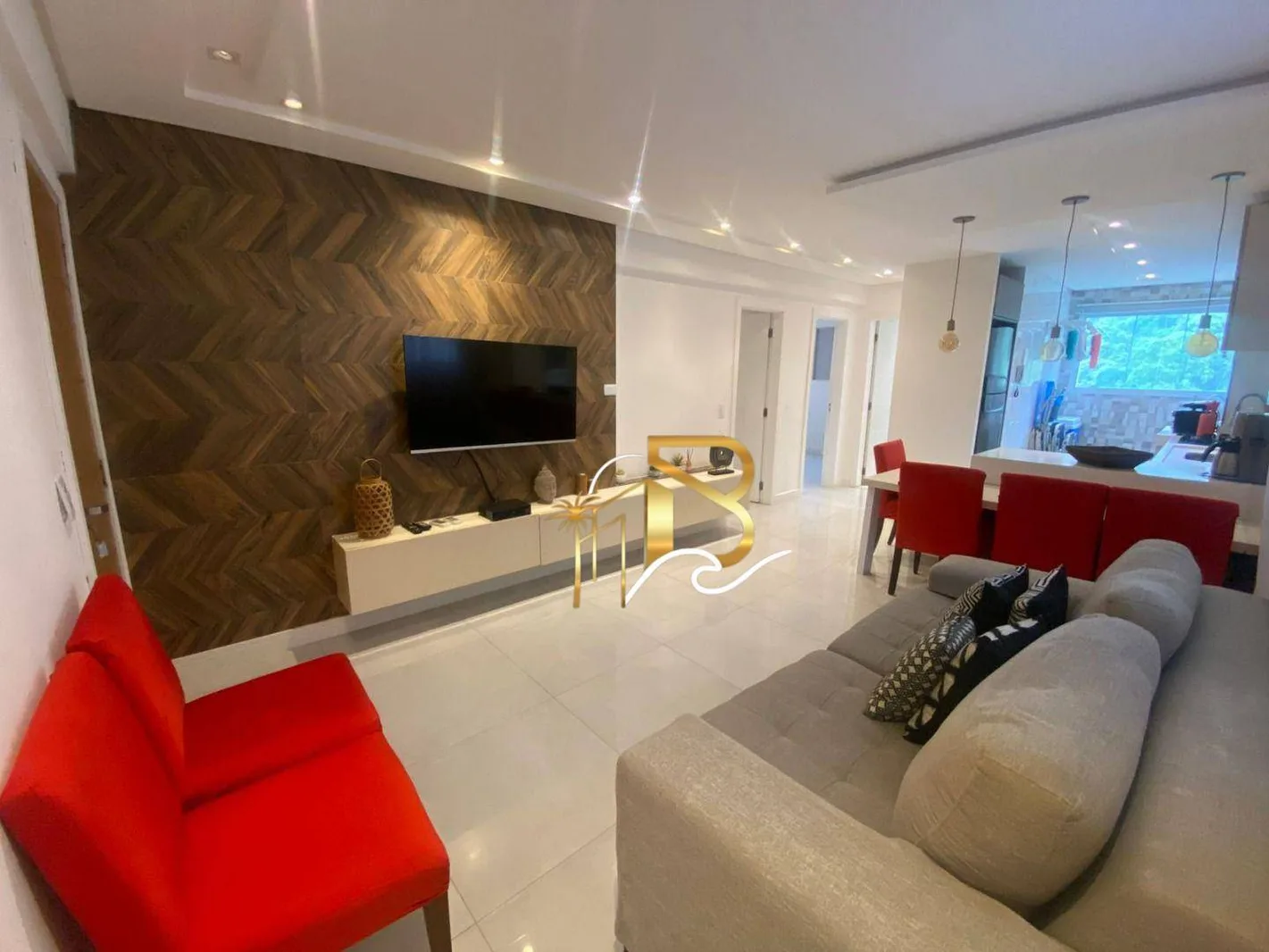 Apartamento com 2 dormitórios à venda, 67 m² por R$ 450.000,00 - Pitangueiras - Guarujá/SP - Apartamento em Pitangueiras SP