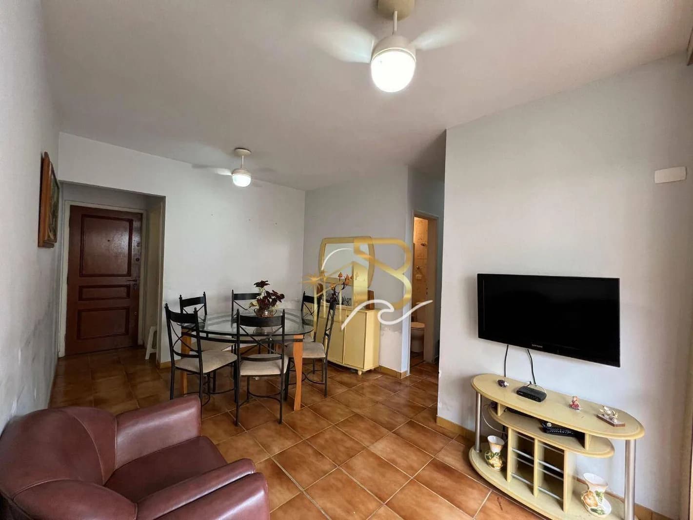 Apartamento com 2 dormitórios à venda, 79 m² por R$ 360.000 - Praia da Enseada - Guarujá/SP - Apartamento em Praia da Enseada SP