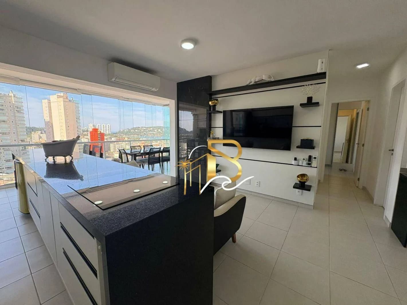 Apartamento com 2 dormitórios à venda, 85 m² por R$ 900.000 - Enseada - Guarujá/SP - Apartamento em Enseada SP