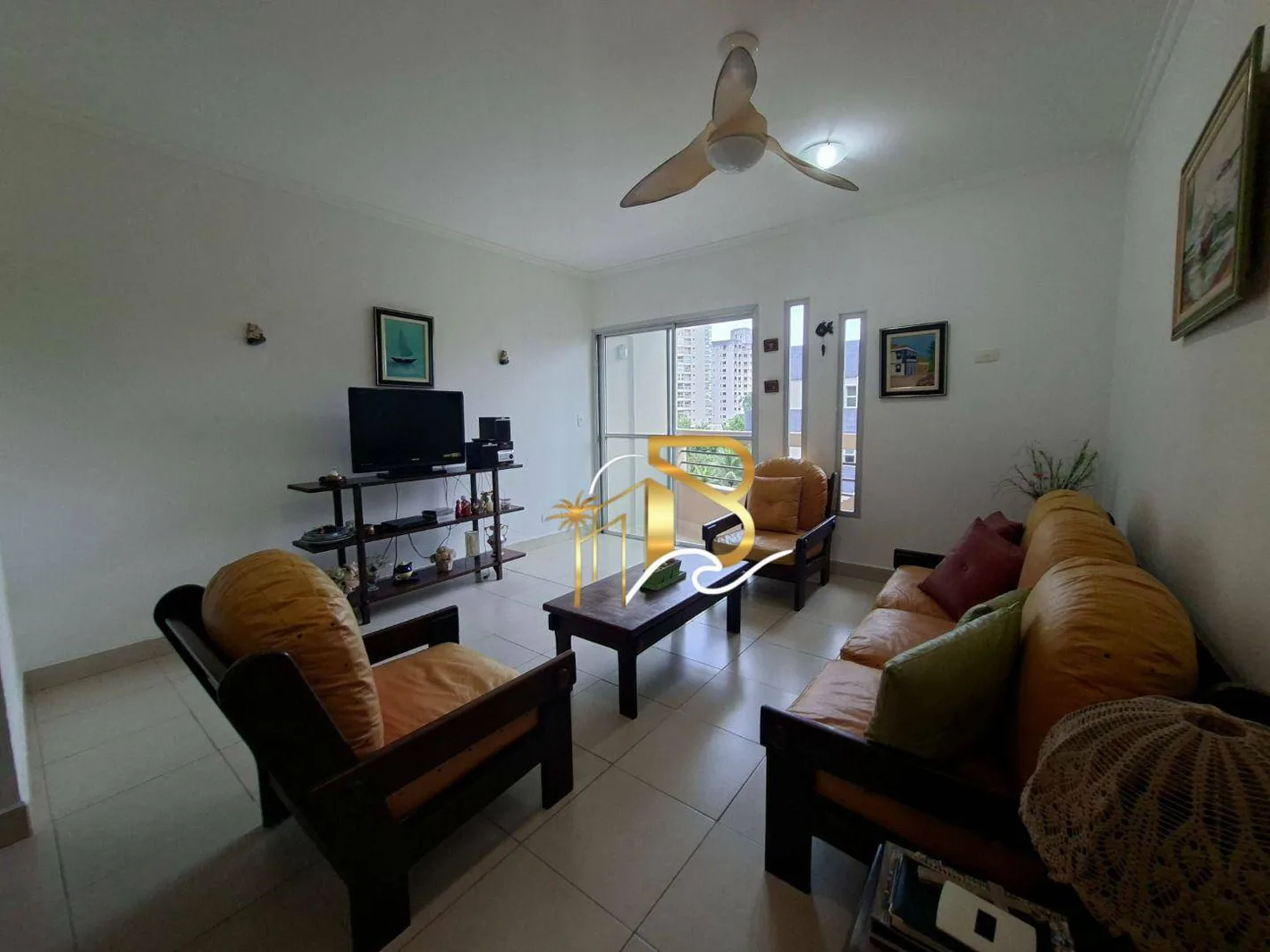 Apartamento com 2 dormitórios à venda, 90 m² por R$ 380.000,00 - Enseada - Guarujá/SP - Apartamento em Enseada SP