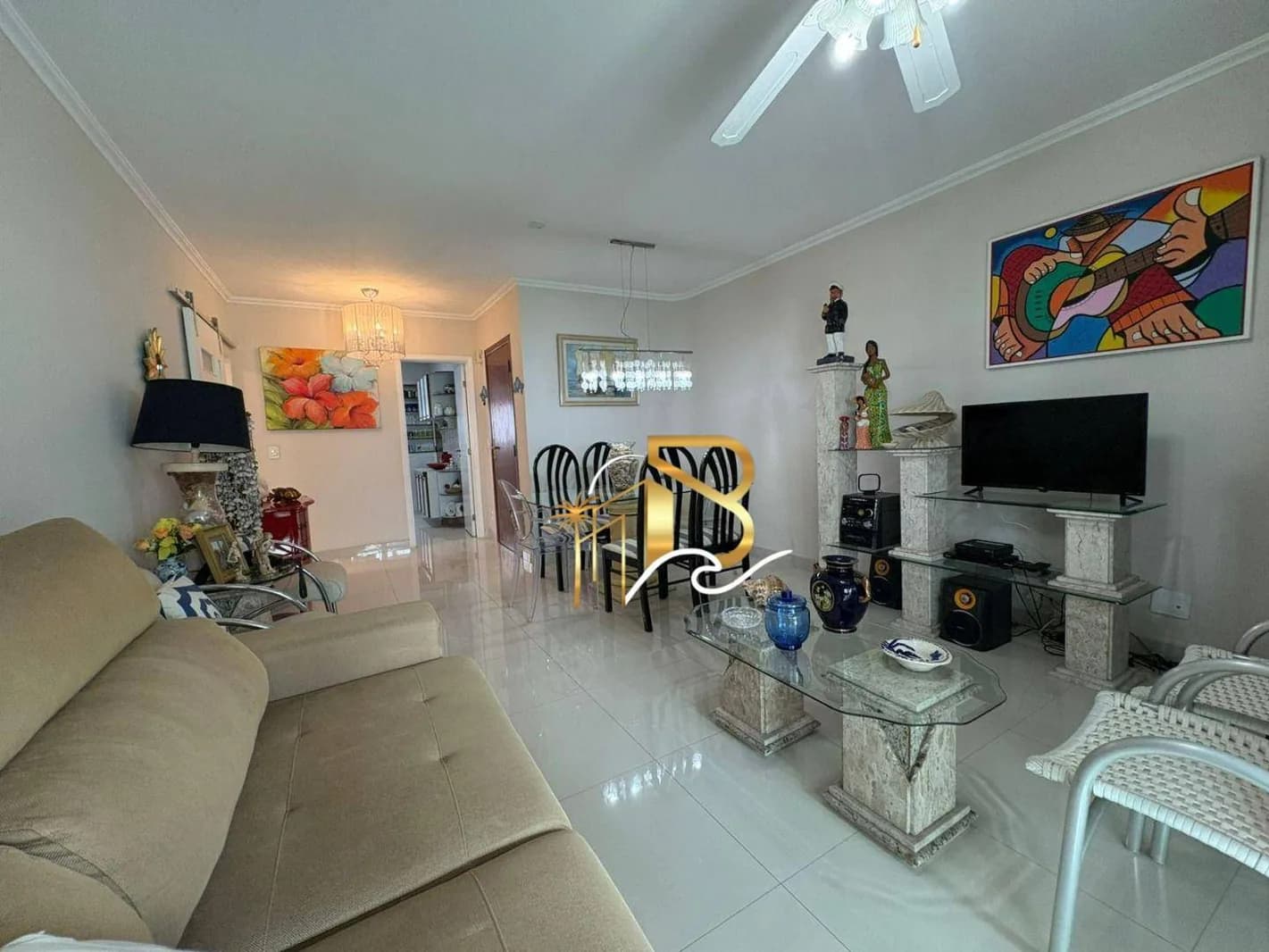 Apartamento com 2 dormitórios à venda, 92 m² por R$ 640.000 - Tombo - Guarujá/SP - Apartamento em Tombo SP