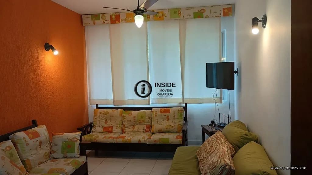 Apartamento com 2 quartos a 1 quadra da praia - Apartamento em Enseada SP