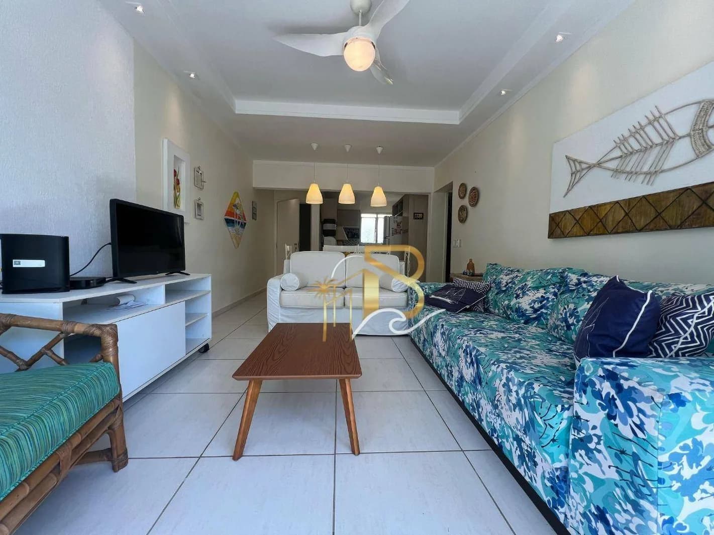 Apartamento com 3 dormitórios, 95 m² - venda por R$ 500.000,00 ou aluguel por R$ 4.500,00/mês - Tortuga - Guarujá/SP - Apartamento em Tortuga SP