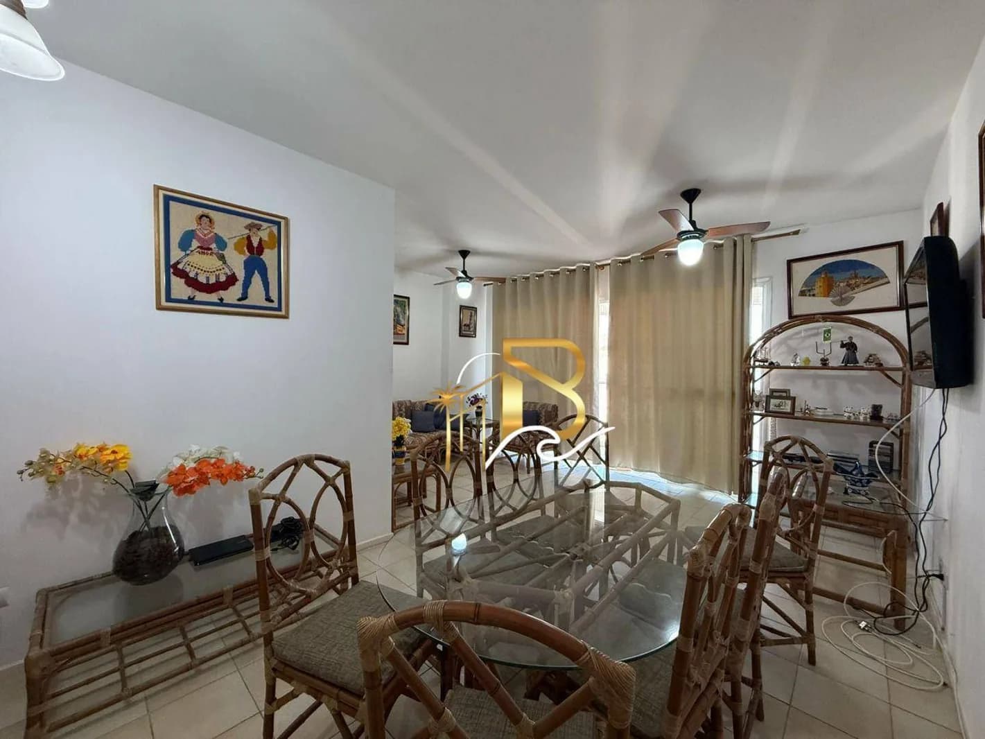Apartamento com 3 dormitórios à venda, 104 m² por R$ 590.000,00 - Pitangueiras - Guarujá/SP - Apartamento em Pitangueiras SP
