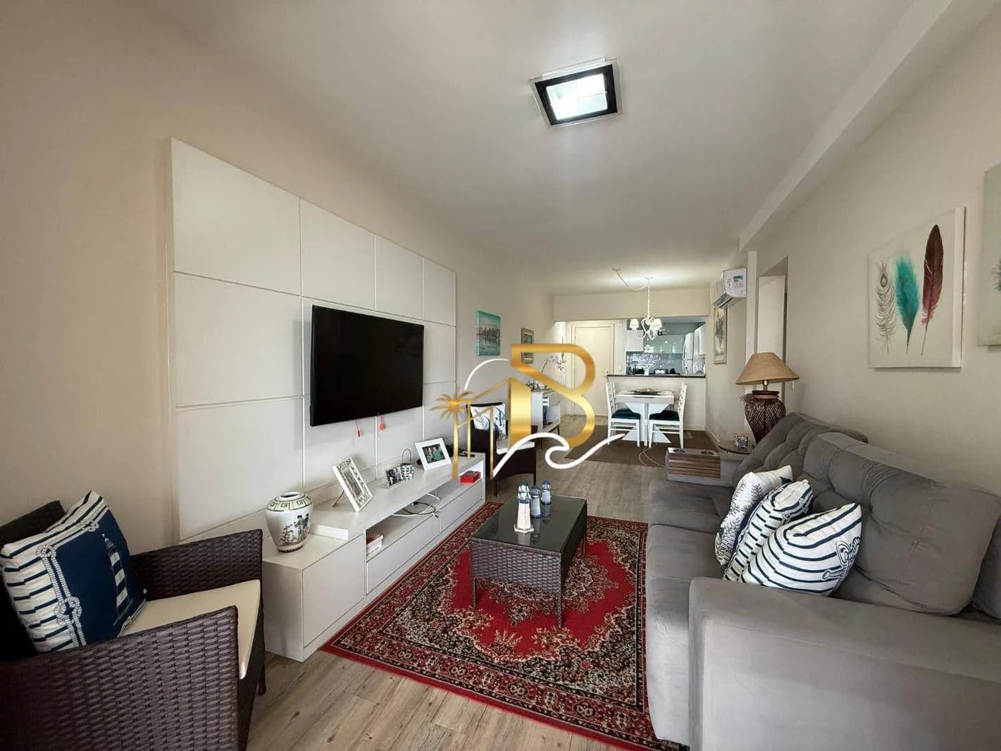 Apartamento com 3 dormitórios à venda, 117 m² por R$ 1.950.000 - Asturias - Guarujá/SP - Apartamento em Astúrias SP