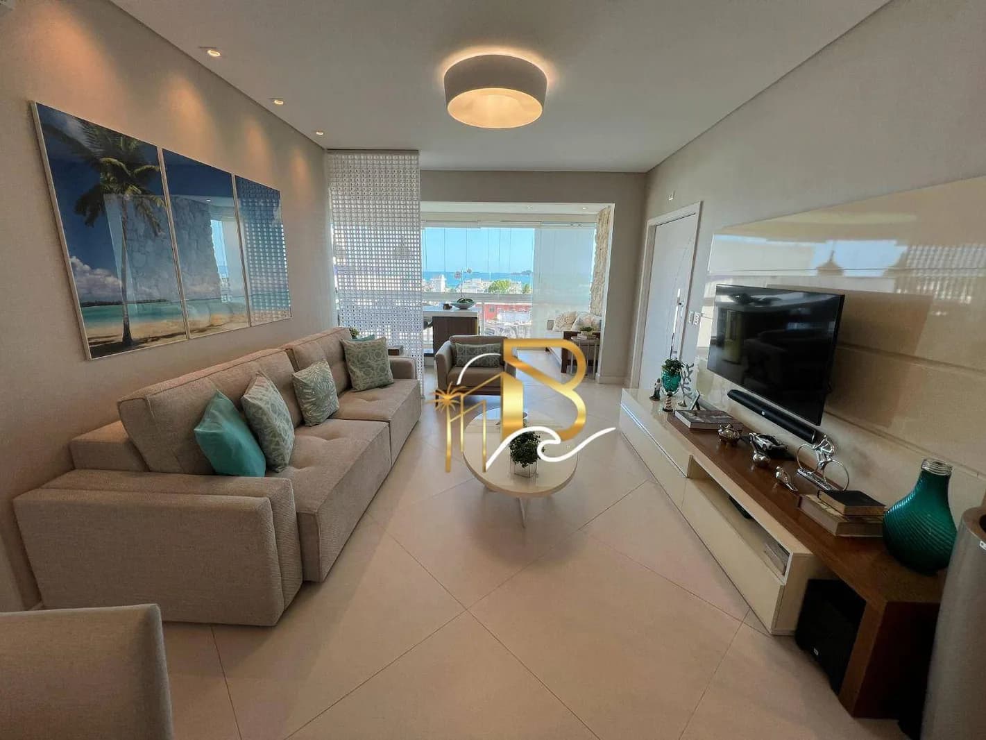 Apartamento com 3 dormitórios à venda, 132 m² por R$ 1.600.000,00 - Praia da Enseada - Guarujá/SP - Apartamento em Praia da Enseada SP