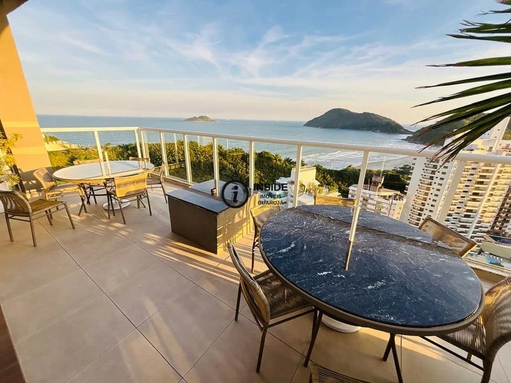 Apartamento com 3 suítes Asturias 50m do mar - Apartamento em Astúrias SP