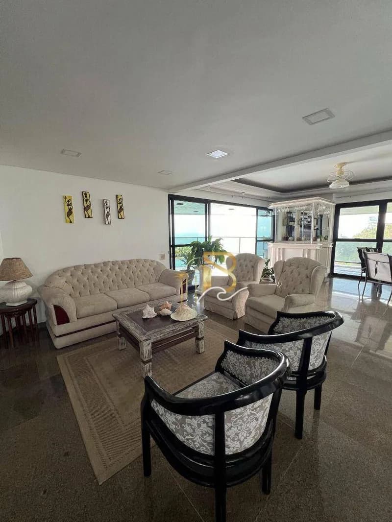 Apartamento com 4 dormitórios à venda, 375 m² por R$ 3.400.000,00 - Asturias - Guarujá/SP - Apartamento em Astúrias SP