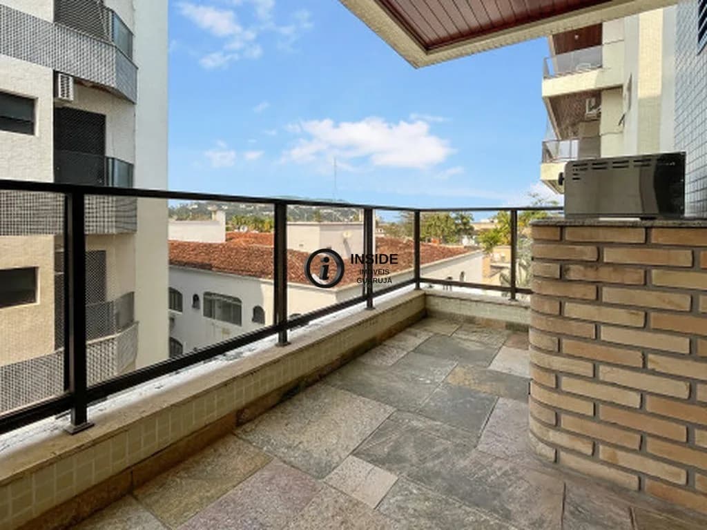 Apartamento com 4 quartos na praia da enseada - Apartamento em Enseada SP