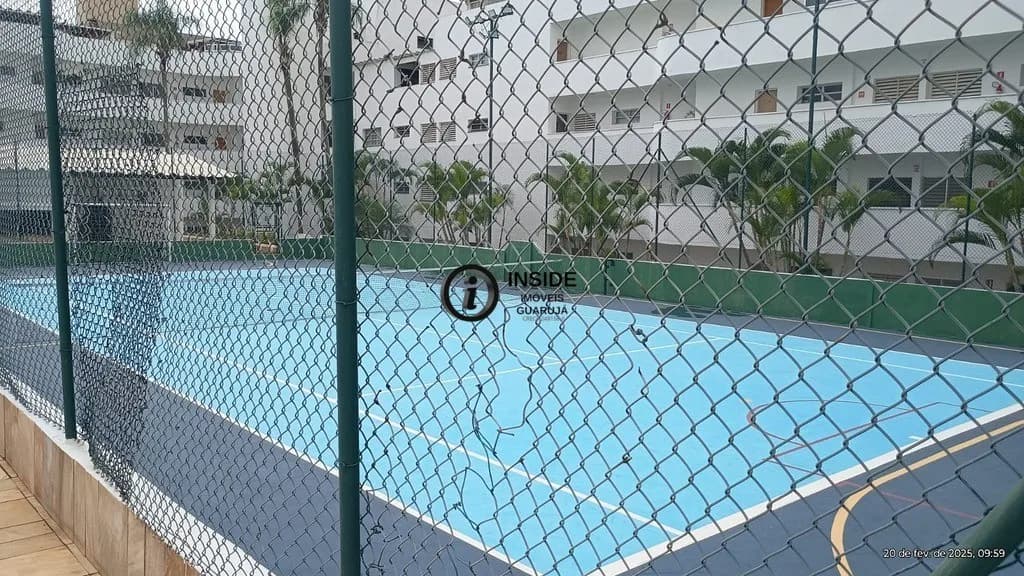 Apartamento com lazer 2 quartos 100m do mar - Apartamento em Enseada SP
