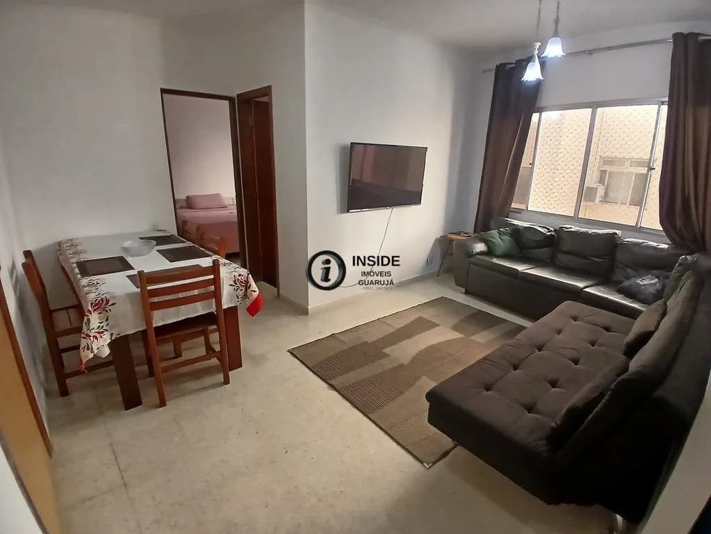 Apartamento de 1 quarto com terraço privativo - Apartamento em Enseada SP