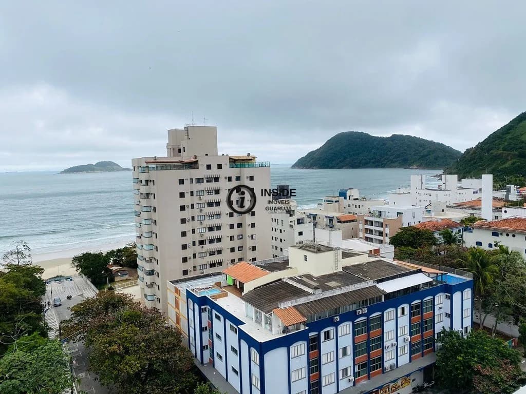 Apartamento de 3 quartos na praia do tombo guarujá - Apartamento em Tombo SP