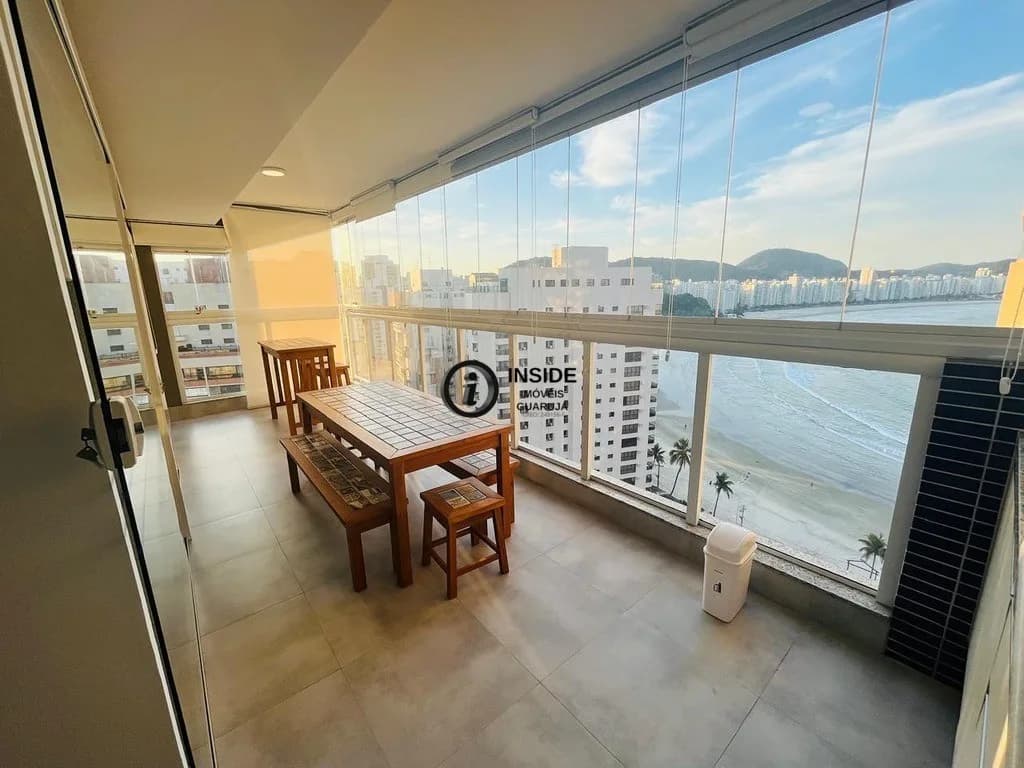 Apartamento de 3 quartos vista mar nas Astúrias - Apartamento em Astúrias SP