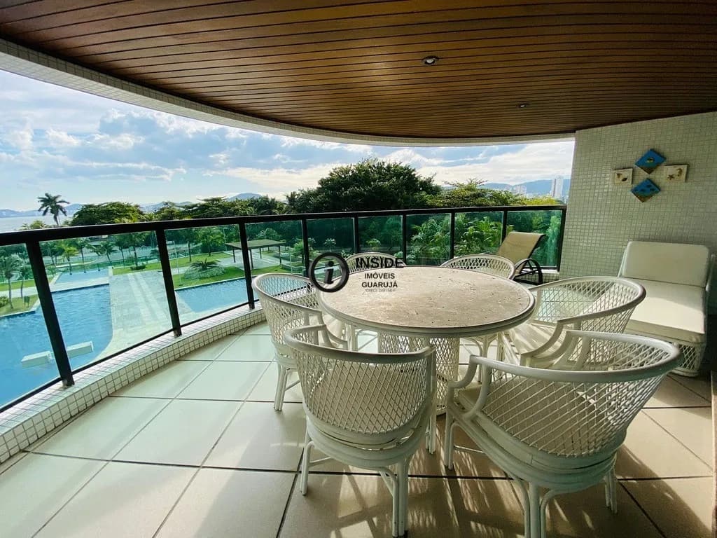 Apartamento no Tortugas com 4 suítes e vista mar - Apartamento em Enseada SP