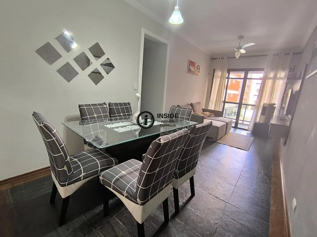 Apartamento para locação com 3 quartos na enseada - Apartamento em Enseada SP
