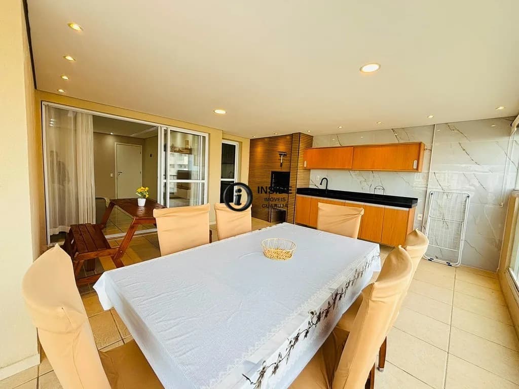 Apartamento para locação com 3 quartos na enseada - Apartamento em Enseada SP
