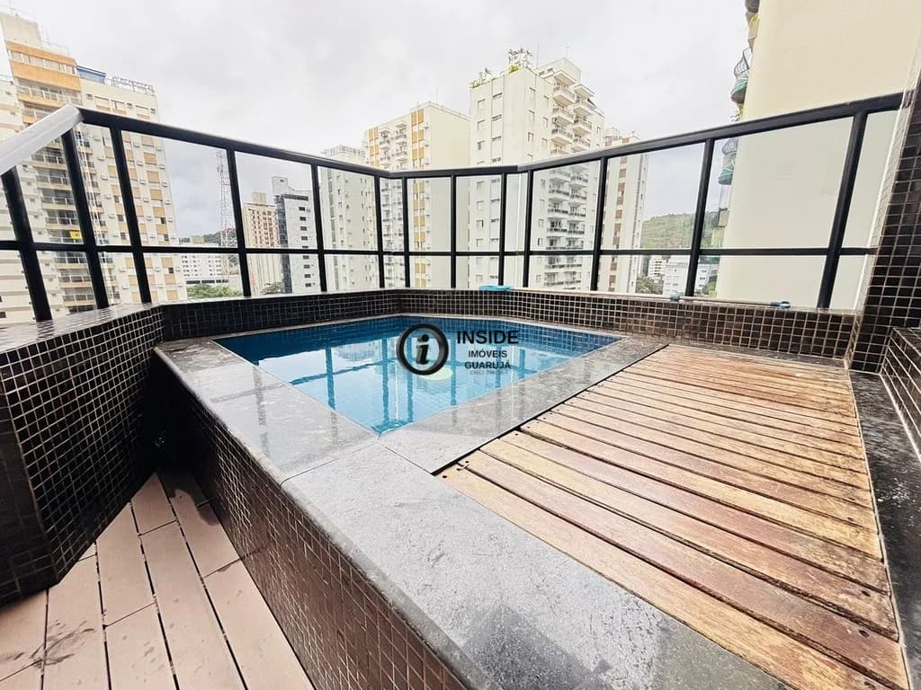 Apartamento para locação com 4 quartos no Guarujá - Apartamento em Pitangueiras SP