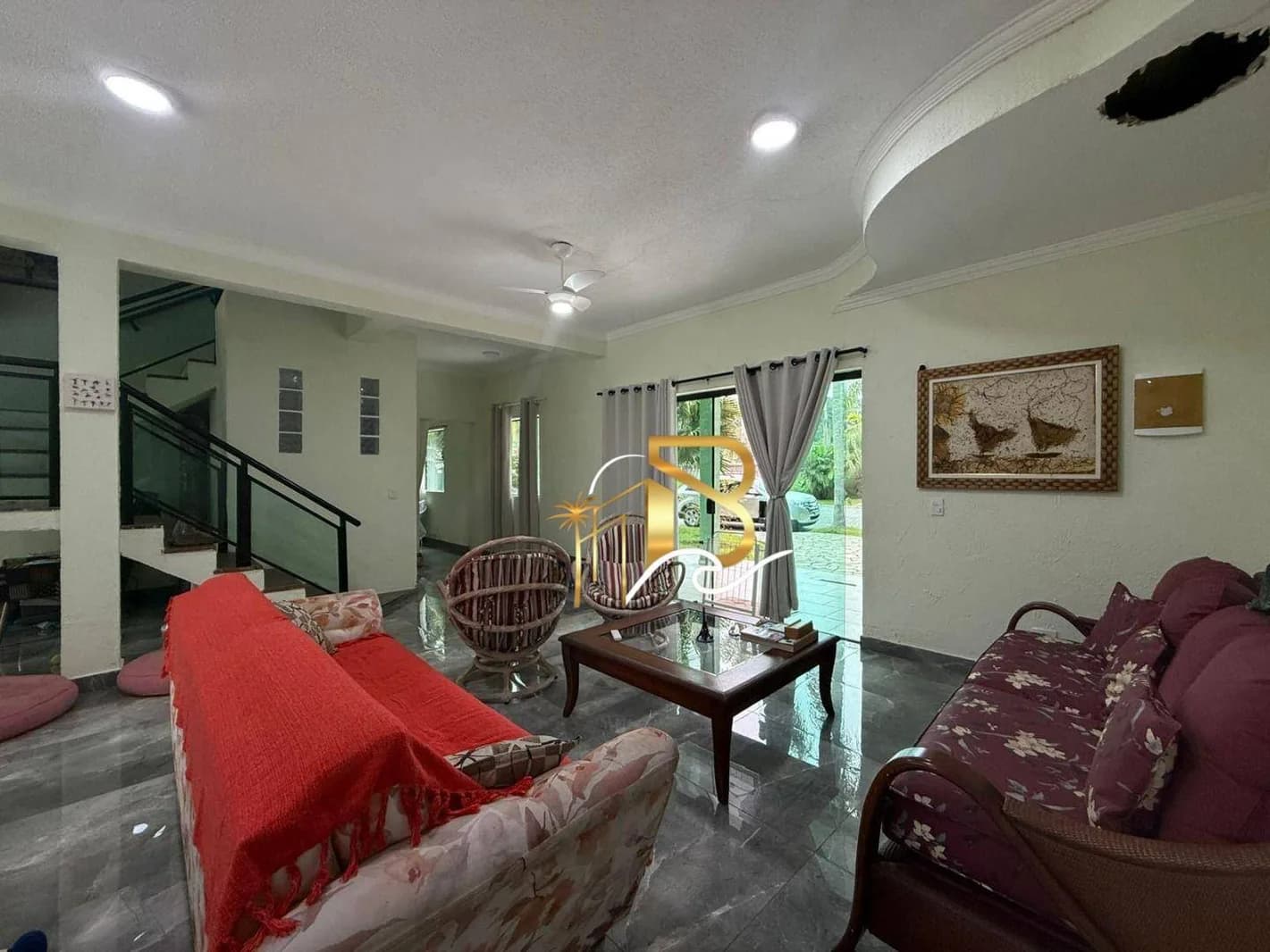 Casa com 4 dormitórios à venda, 760 m² por R$ 2.200.000 - Balneário Praia do Pernambuco - Guarujá/SP - Casa em Balneário Praia do Pernambuco SP