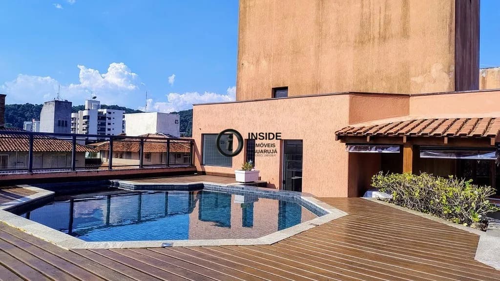 Cobertura 3 quartos frente mar na enseada guarujá - Apartamento em Enseada SP