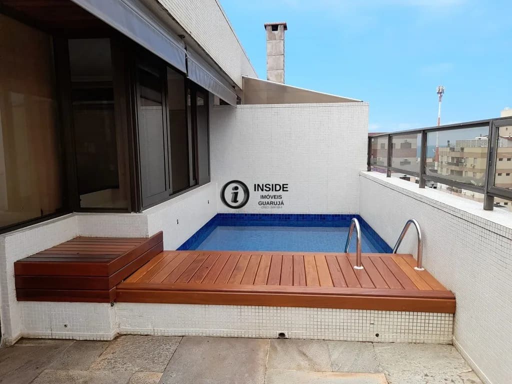 Cobertura à venda com 4 quartos na enseada - Apartamento em Enseada SP