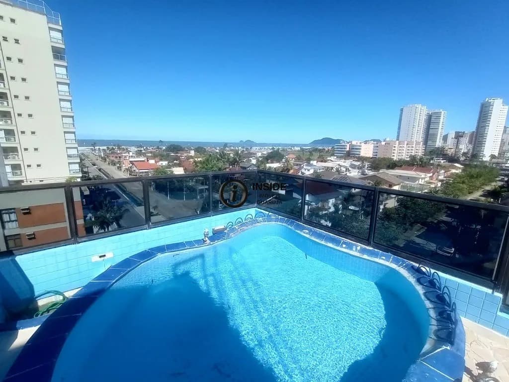 Cobertura duplex com 3 quartos, enseada - Apartamento em Enseada SP