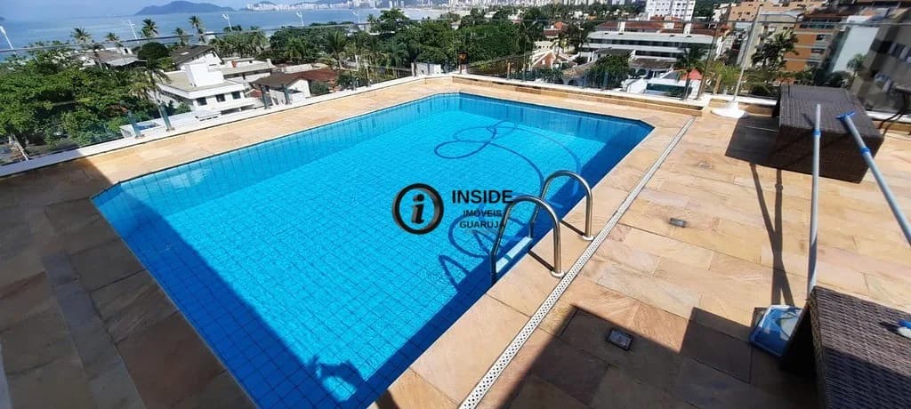Cobertura penthouse com 4 suítes e vista mar - Apartamento em Enseada SP