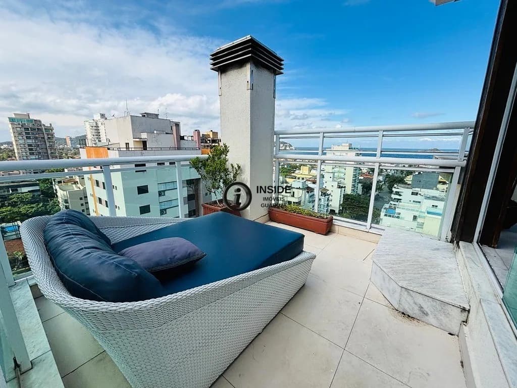 Cobertura Triplex com 5 suítes na praia da enseada - Apartamento em Enseada SP