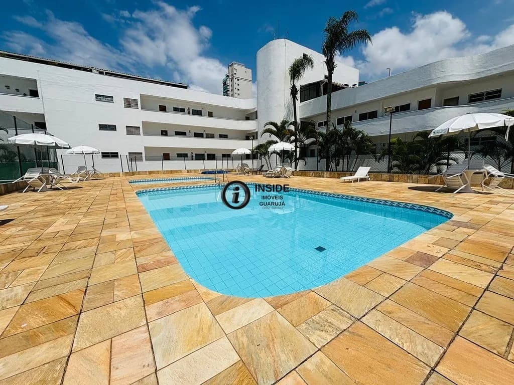 Enseada Condominio clube 2 quartos 100m do mar - Apartamento em Enseada SP